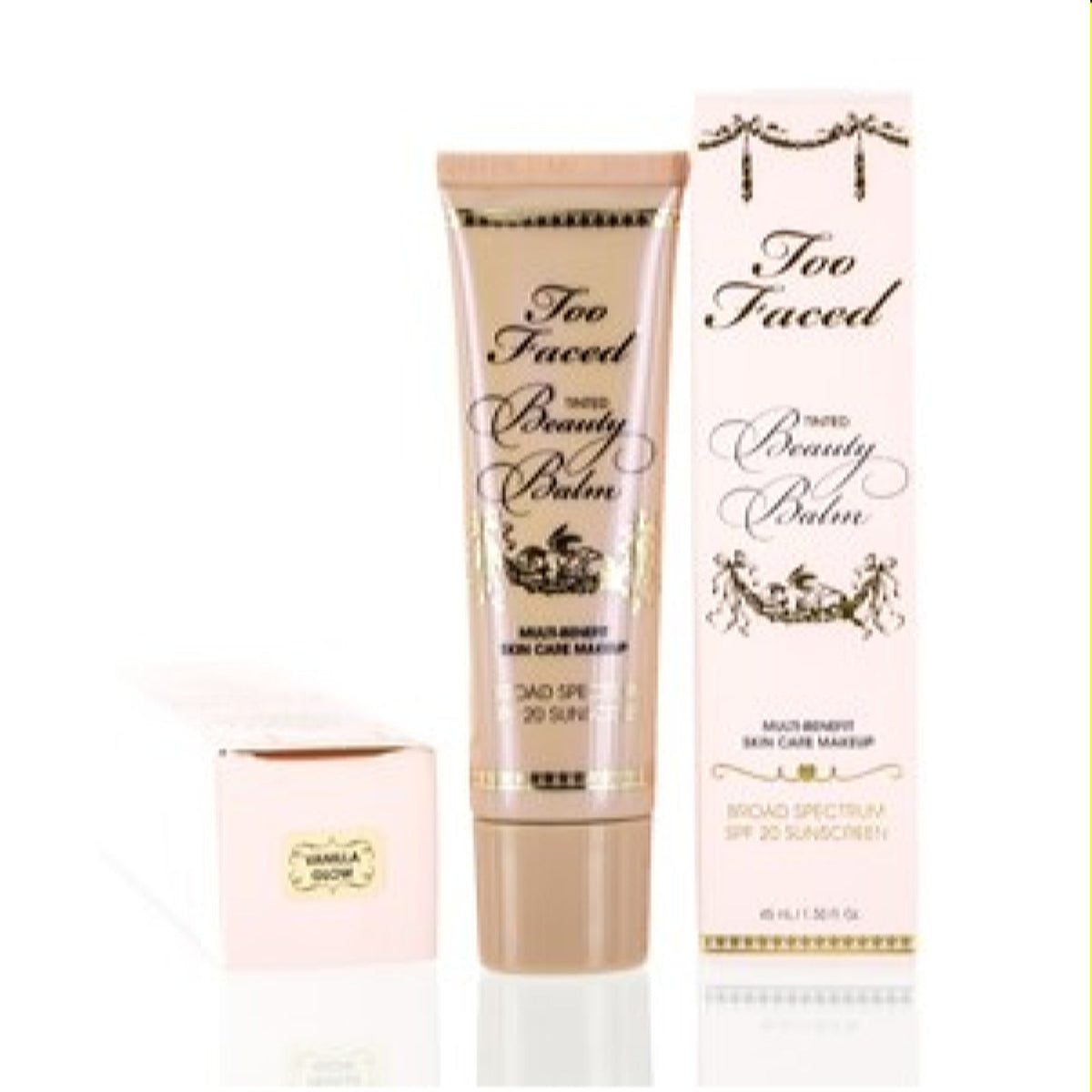 Too Faced Beauty Balm Tinted Cream Foundation Vanilla Glow 1.5 Oz (45 Ml) 70079