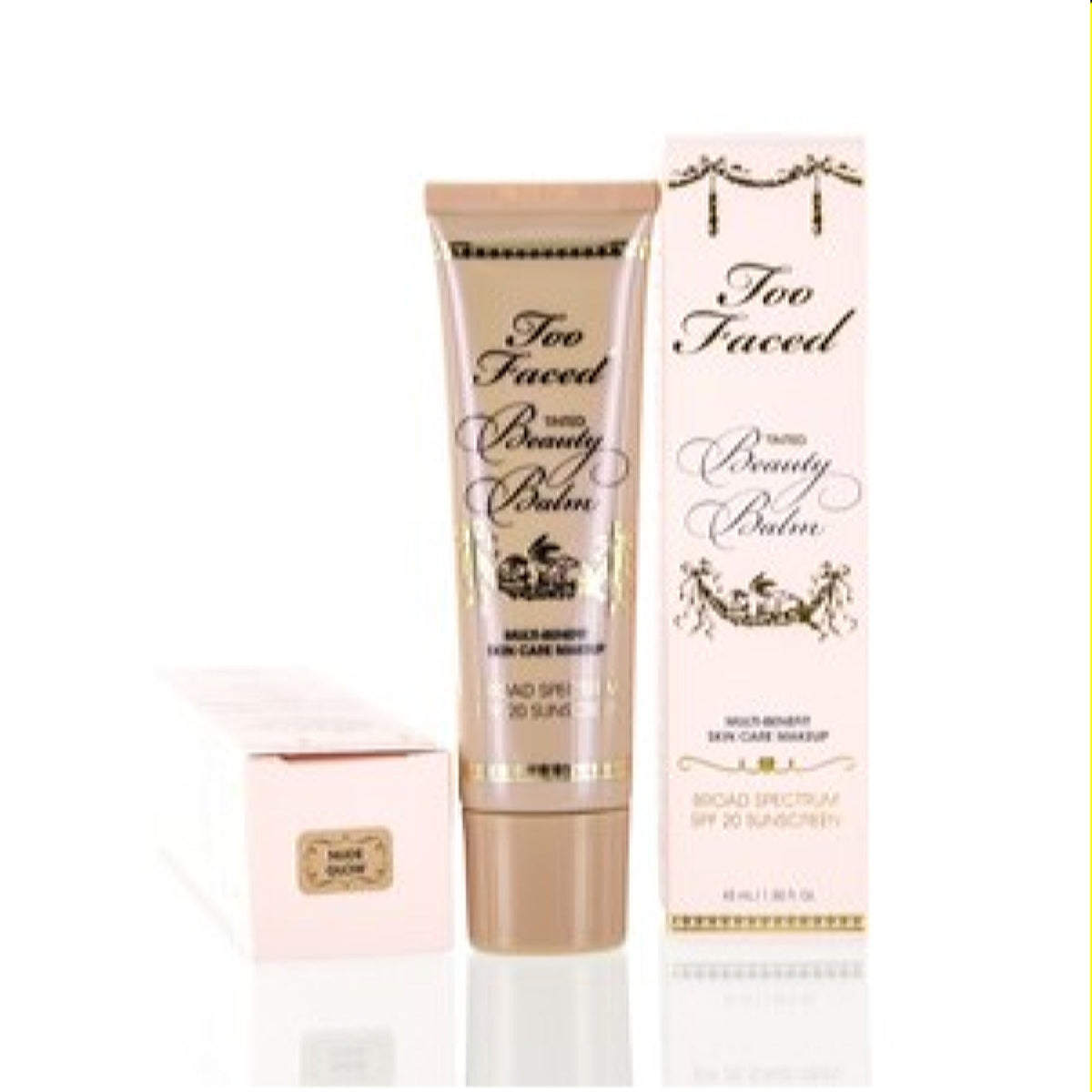 Too Faced Beauty Balm Tinted Cream Foundation Nude Glow 1.5 Oz (45 Ml) 70081