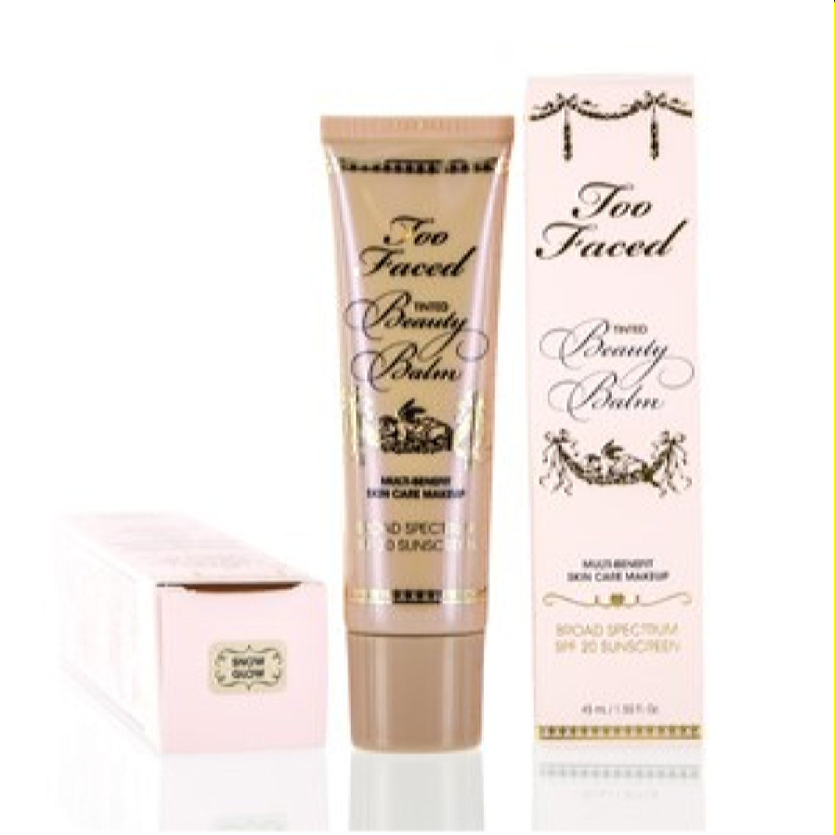 Too Faced Beauty Balm Tinted Cream Foundation Snow Glow 1.5 Oz (45 Ml) 70101