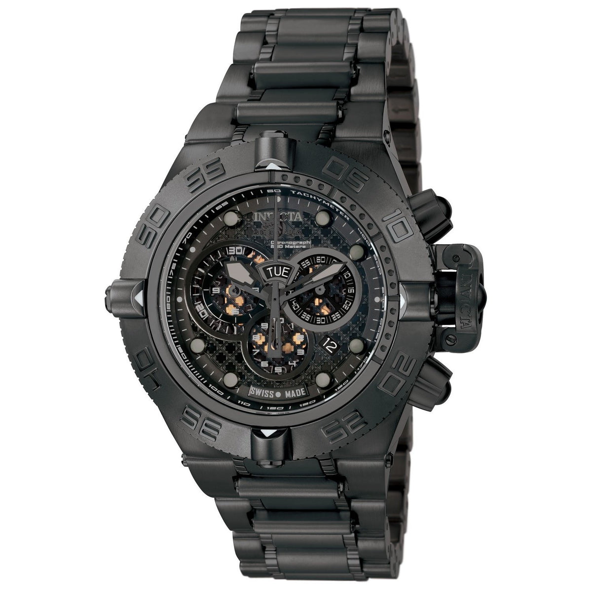 Invicta Men&#39;s 6561 Subaqua 4 Chronograph Stainless Steel Watch