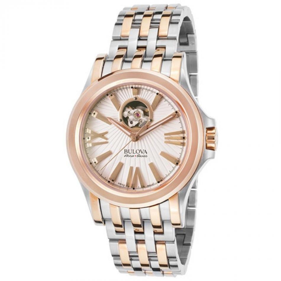 Bulova Men&#39;s 65A105 Kirkwood Automatic Two-Tone Stainless Steel Watch