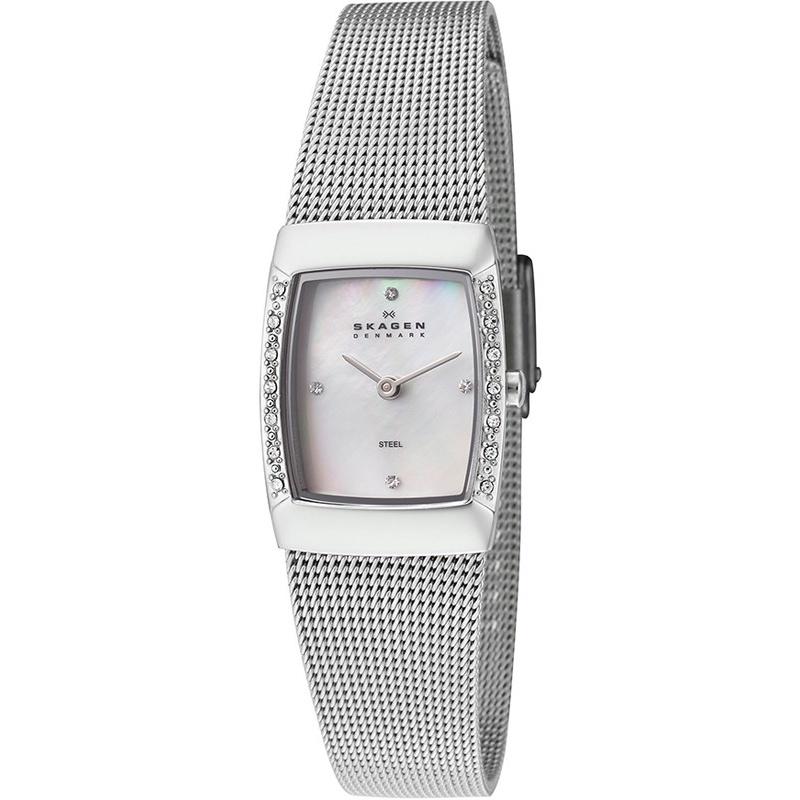 Skagen Women's 684XSSS Crystal Stainless Steel Watch