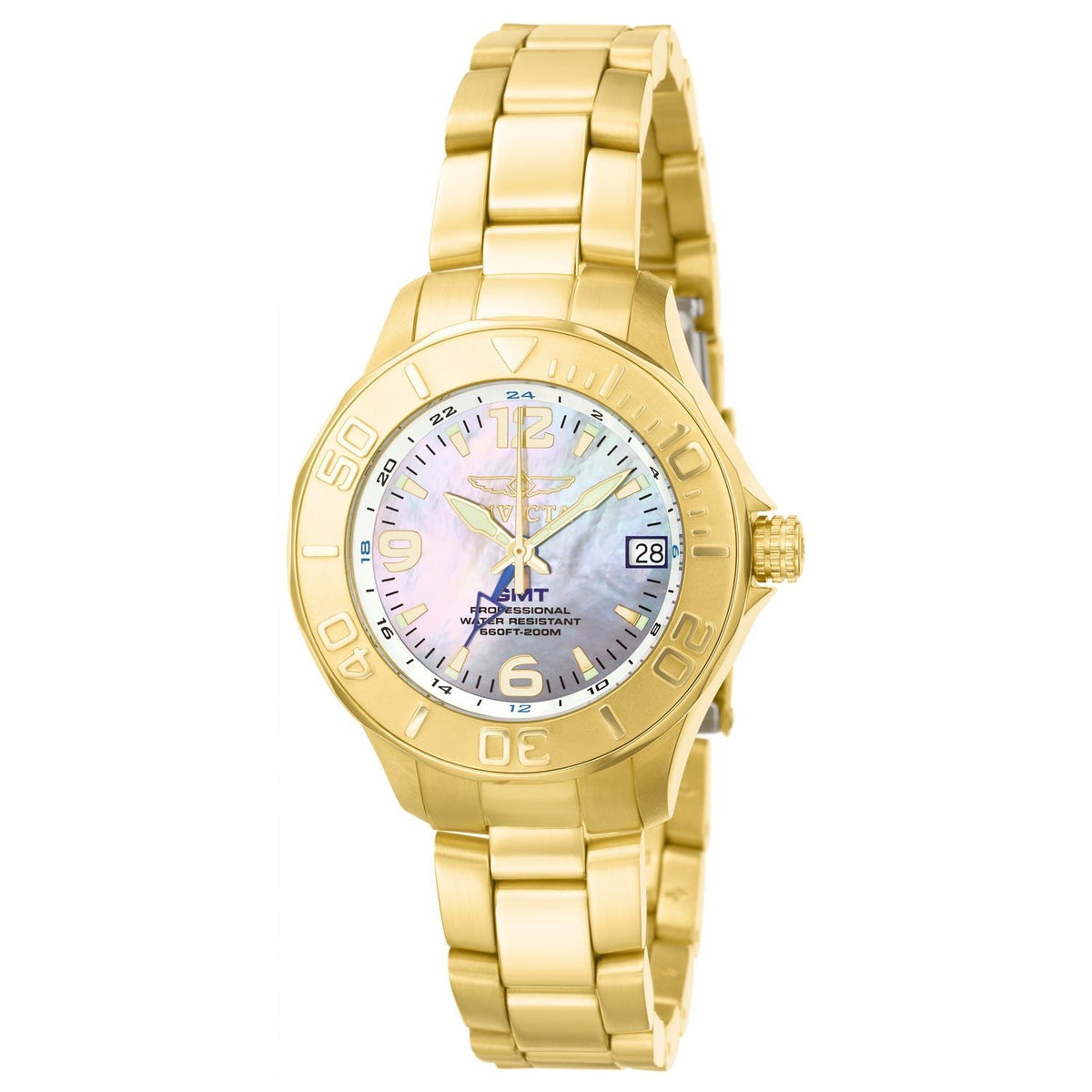 Invicta Women&#39;s 6891 Pro Diver Gold-Tone Stainless Steel Watch