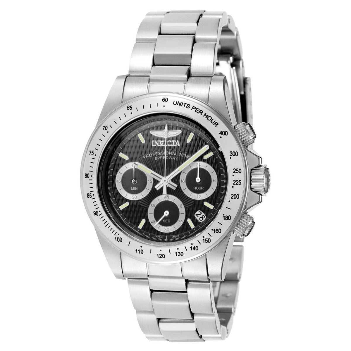 Invicta Men&#39;s 7026 Signature Chronograph Stainless Steel Watch
