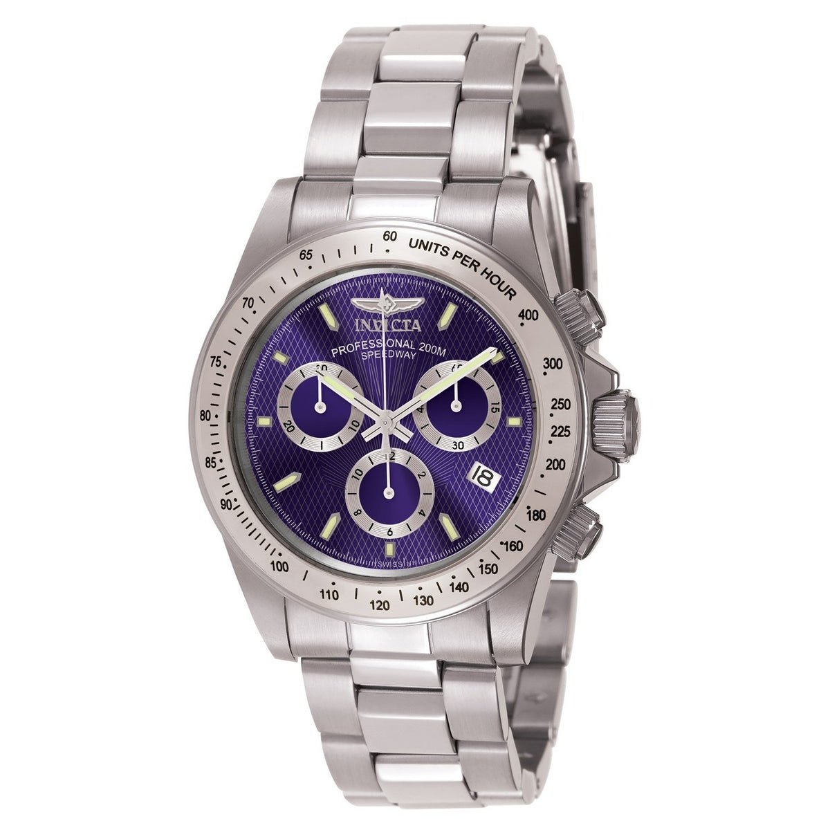 Invicta Men&#39;s 7027 Signature Chronograph Stainless Steel Watch