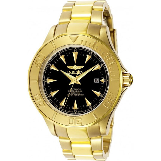 Invicta Men's 7040 Signature Automatic Gold-Tone Stainless Steel Watch