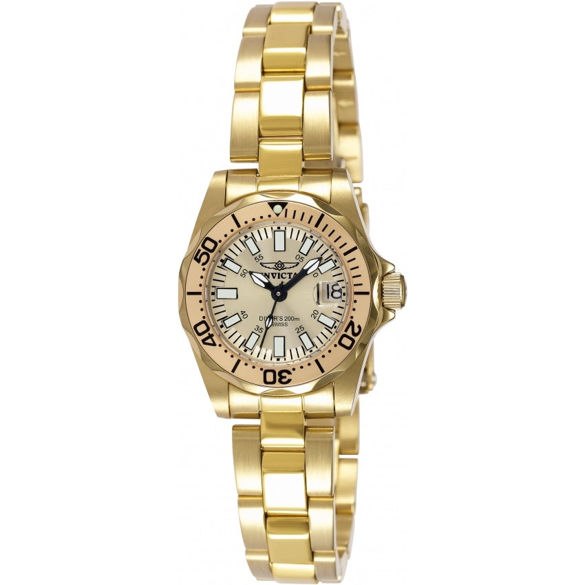 Invicta Women's 7065 Signature Gold-Tone Stainless Steel Watch