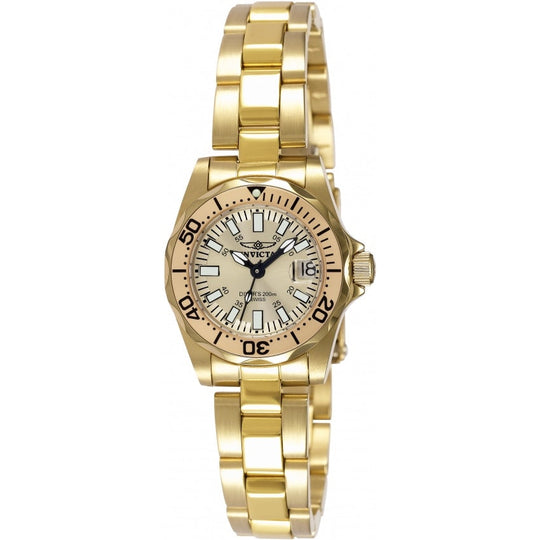 Invicta Women's 7065 Signature Gold-Tone Stainless Steel Watch