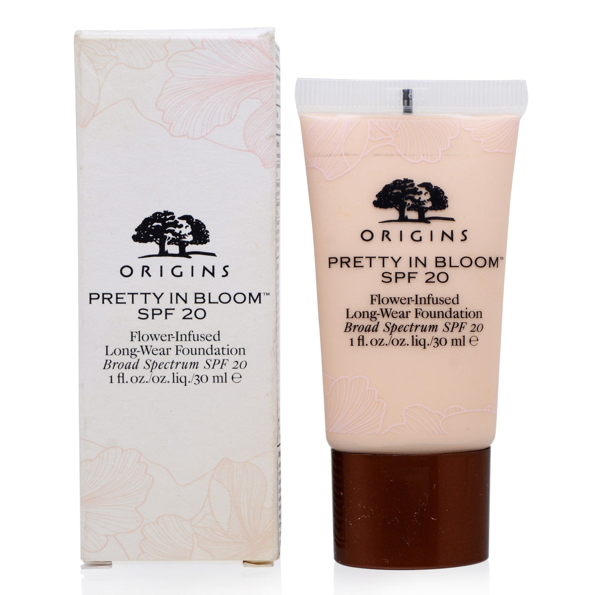 Origins Pretty In Bloom Flower-Infused Long-Wear Foundation (100) 1.0 Oz ORT9-01