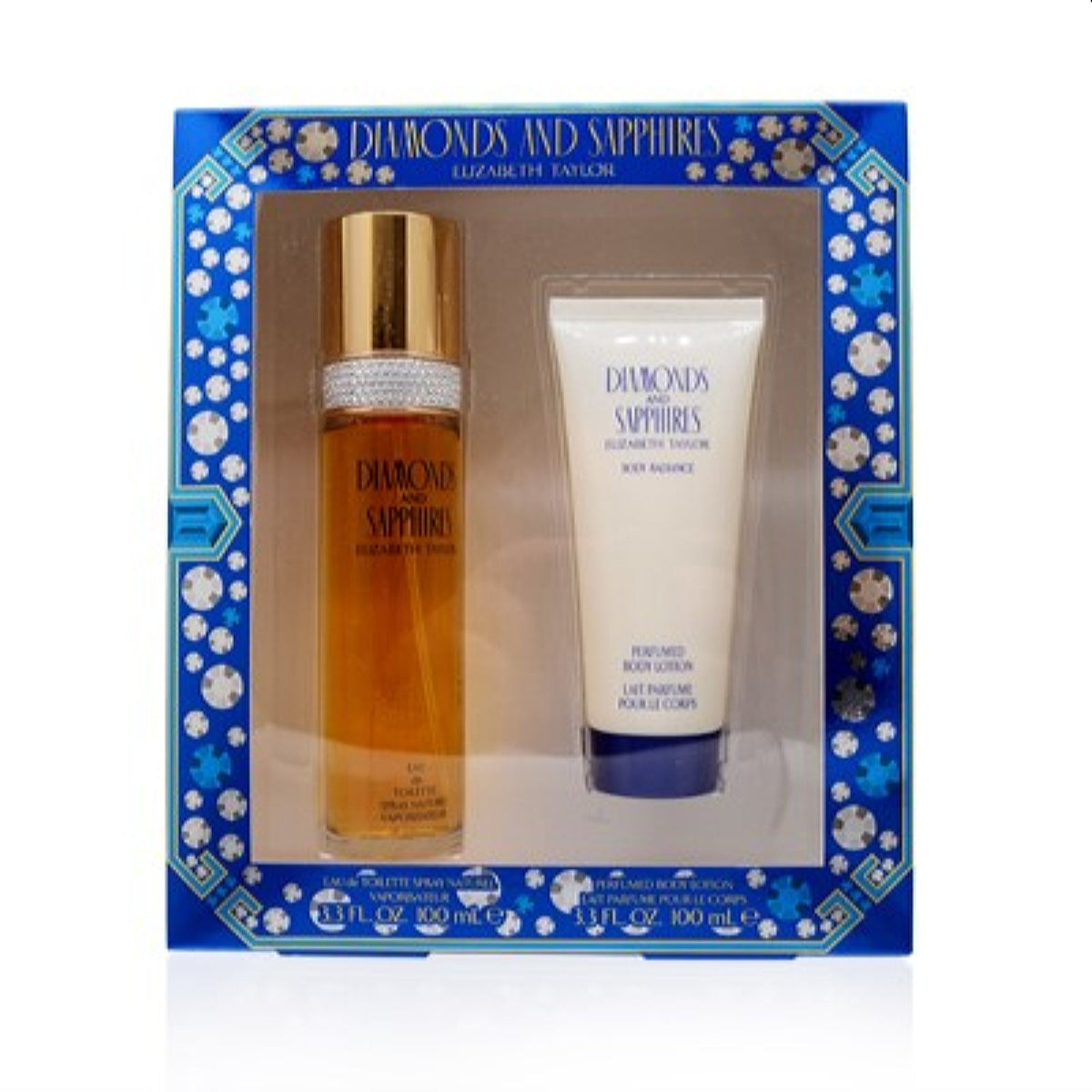 Diamond&Sapphire Elizabeth Taylor Set For Women  A0128486