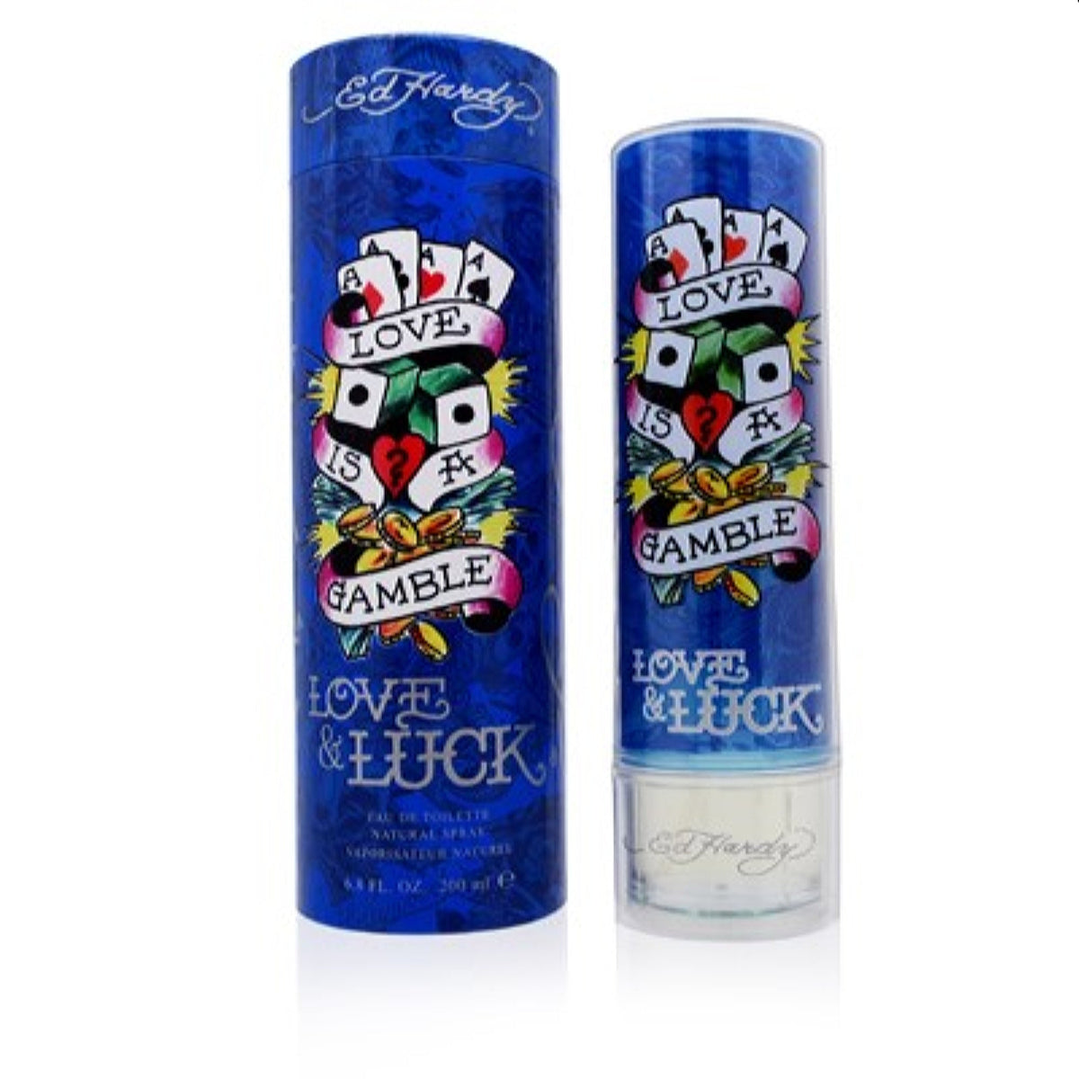 Love&Luck Men Christian Audigier Edt Spray 6.8 Oz (200 Ml) For Men  