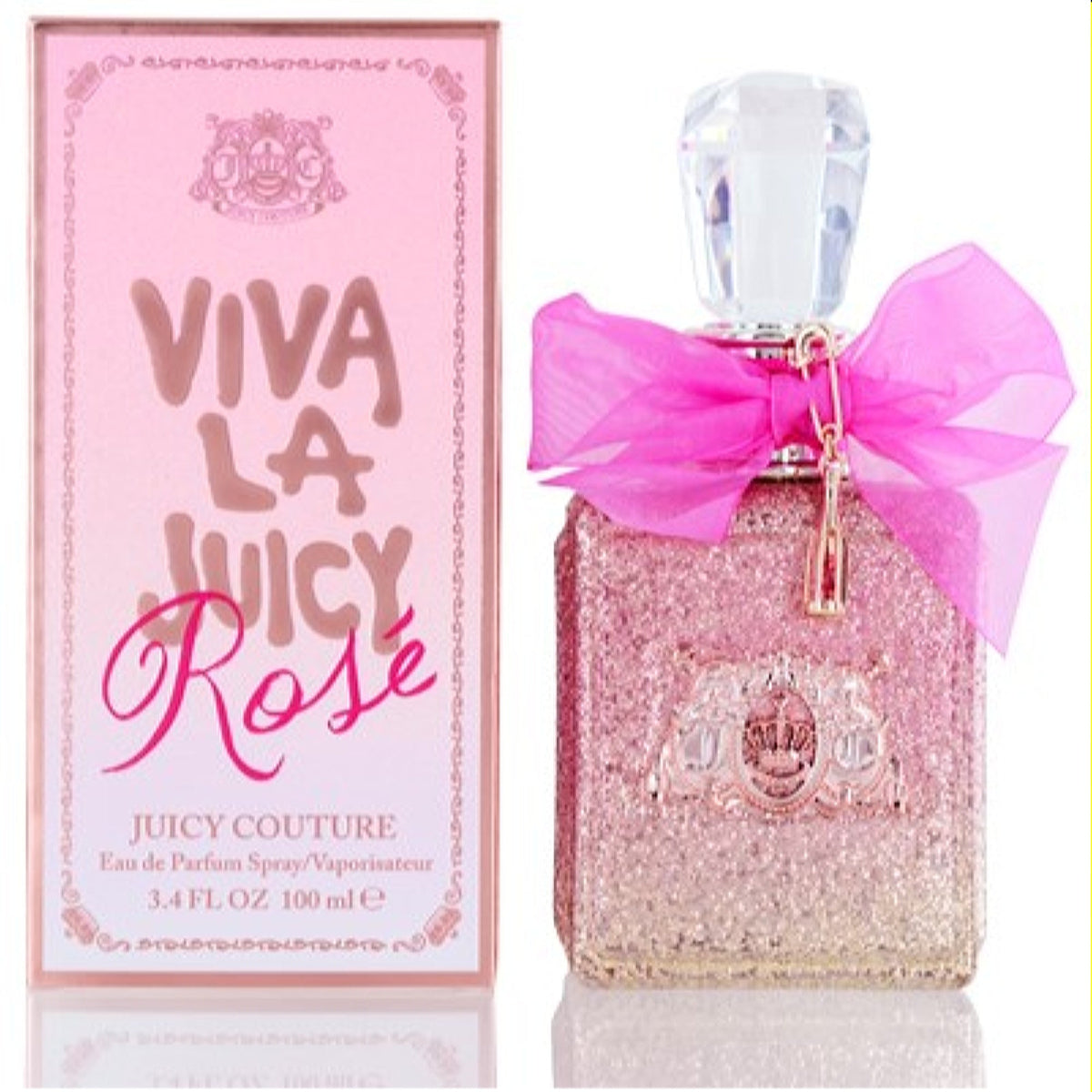 Viva La Juicy Rose Juicy Couture Edp Spray 3.4 Oz (100 Ml) For Women  VJRF40001