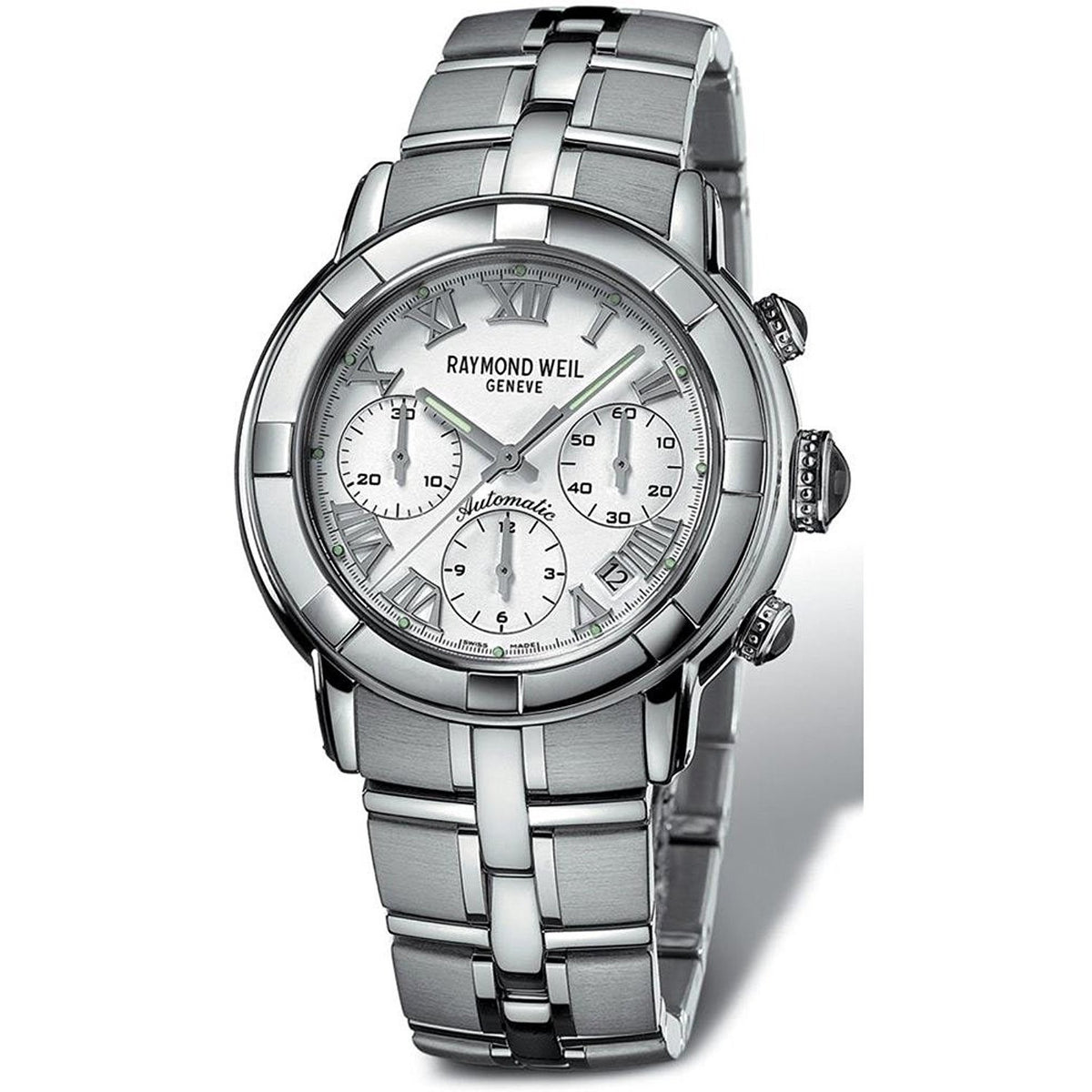 Raymond Weil Men&#39;s 7241-ST-00308 Parsifal Chronograph Automatic Stainless Steel Watch