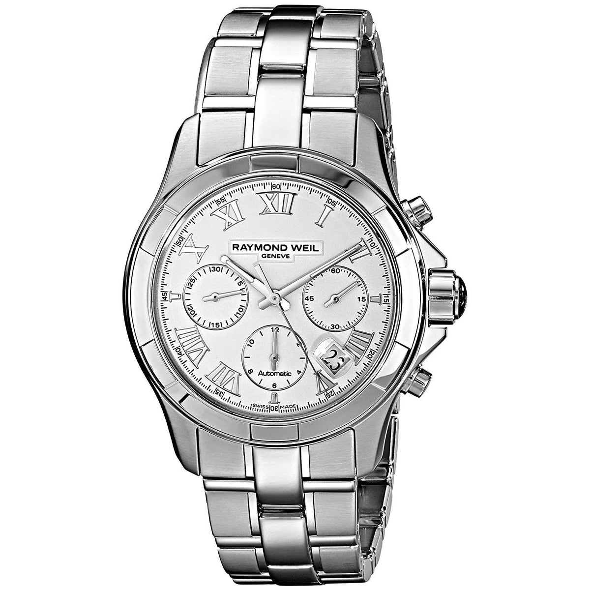 Raymond Weil Men&#39;s 7260-ST-00308 Parsifal Chronograph Automatic Stainless Steel Watch