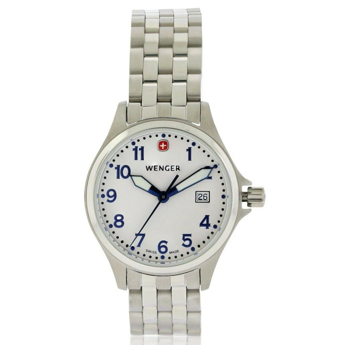 Wenger Terragraph Women&#39;s 72790S Silver Stainless Steel Watch