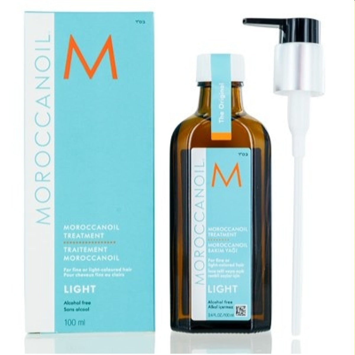 Moroccanoil Moroccanoil Treatment Oil Light 3.4 Oz (100 Ml)  521677