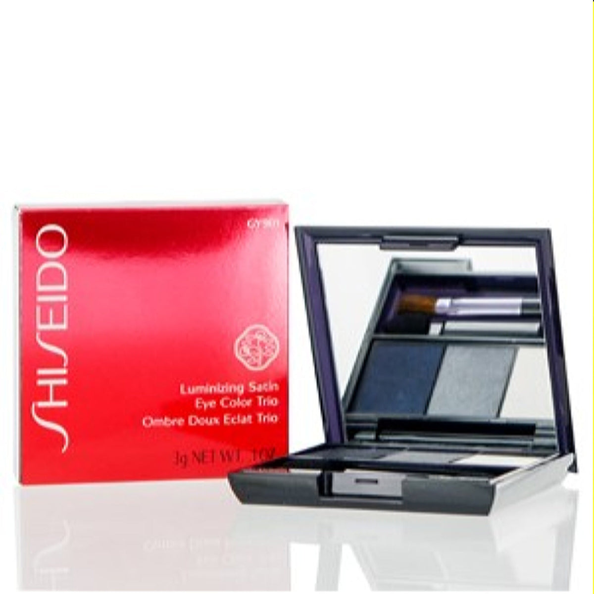 Shiseido Luminizing Satin Eye Color Trio (Gy 901 Snow Shadow) 0.10 Oz (3 Ml) 10521