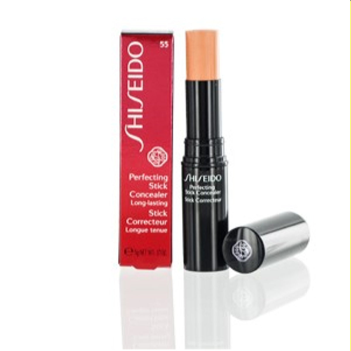 Shiseido Perfecting Stick Concealer Long Lasting (55) Medium Deep 0.17 Oz (5 Ml) 11606