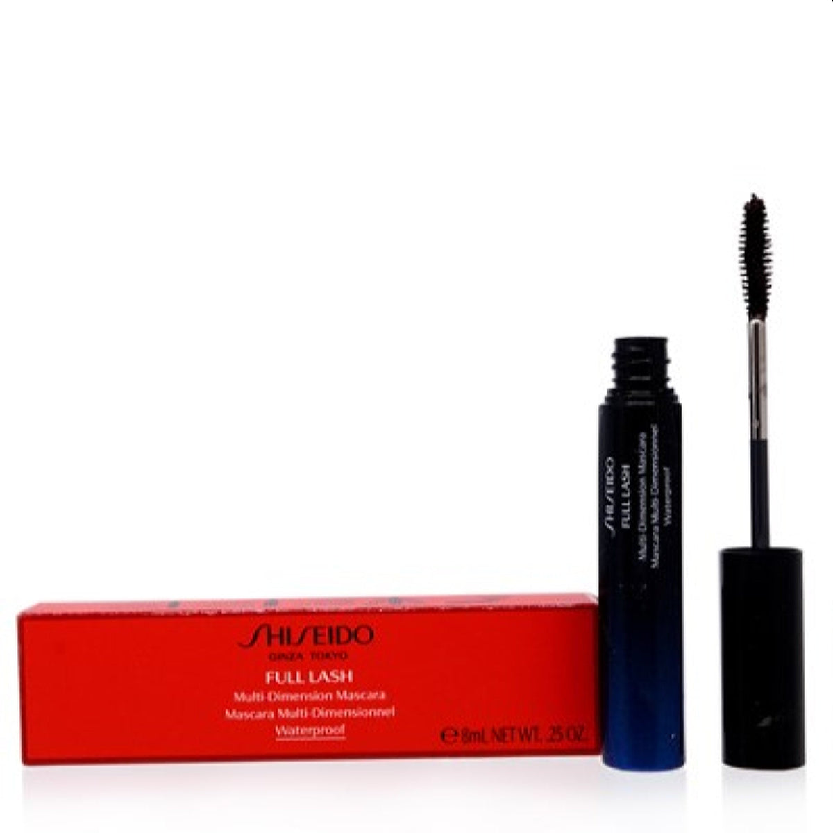 Shiseido Full Lash Mascara Waterproof (Br602) Brown 0.25 Oz (8 Ml) 13526