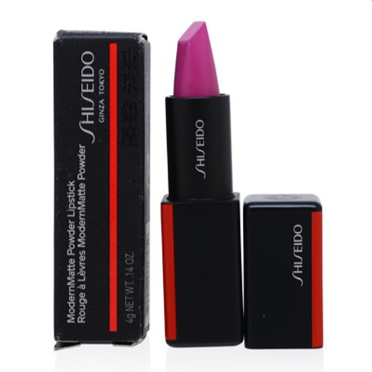 Shiseido Modernmatte Powder Lipstick (519) Fuchsia Fetish 0.14 Oz   