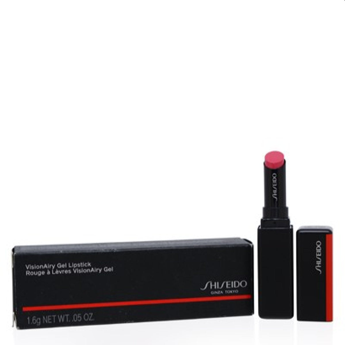 Shiseido Visionairy Gel Lipstick (214 Pink Flash) 0.05 Oz (1.6 Ml)  15191