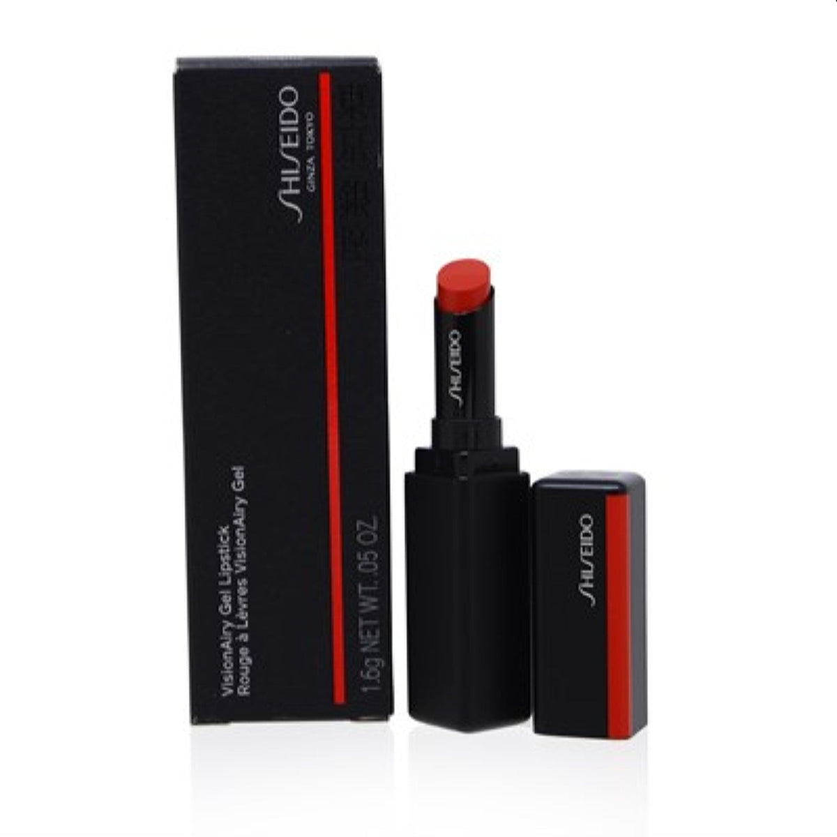Shiseido Visionairy Gel Lipstick (218 Volcanic) 0.05 Oz (1.6 Ml)  15195