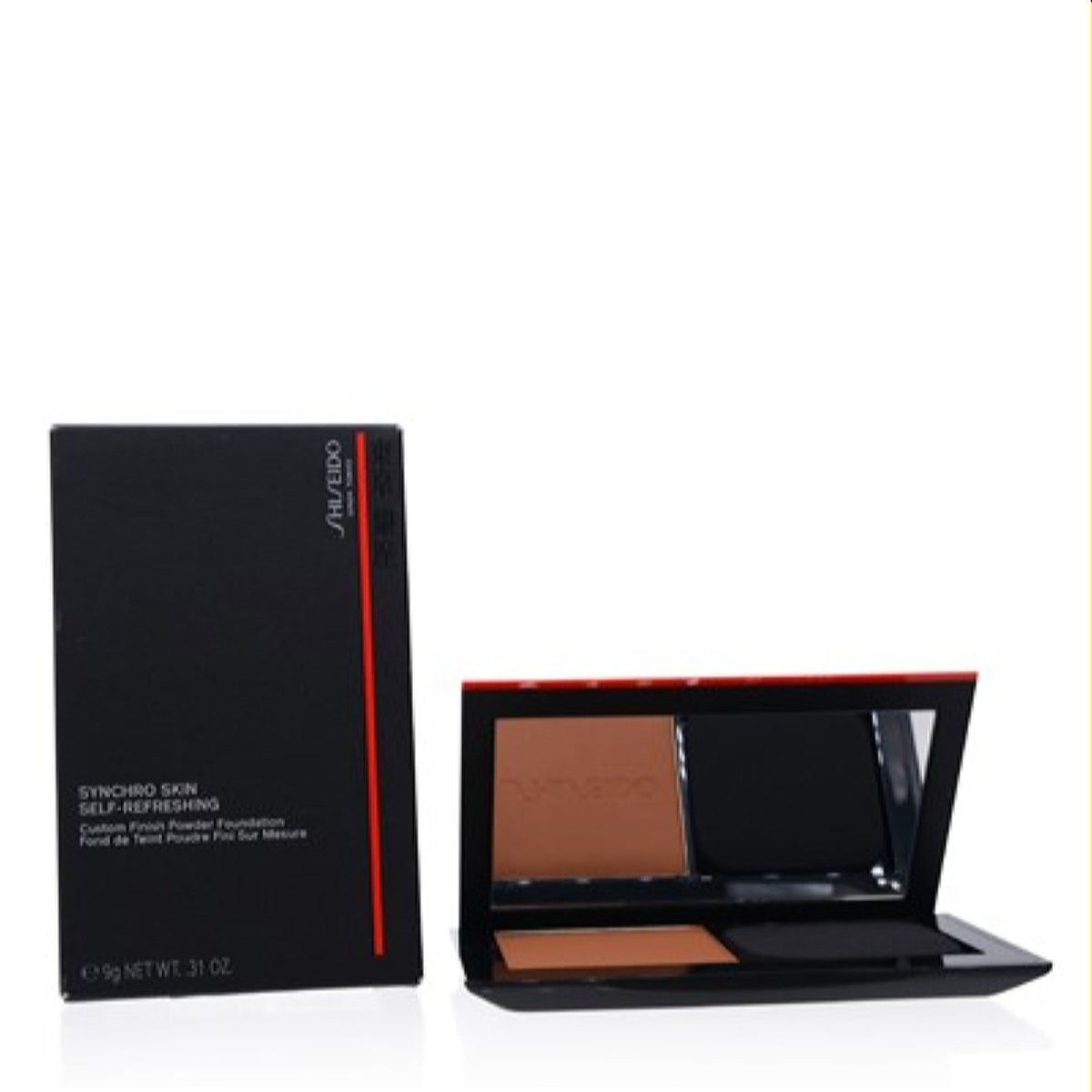 Shiseido Synchro Skin Self-Refreshing Powder Foundation (450 Copper) 0.31 Oz  16126
