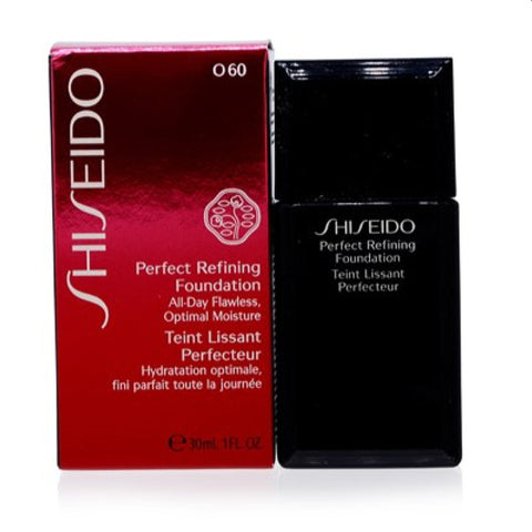 Shiseido Perfect Refining  Foundation (O60) Natural Deep Ochre 1.0 Oz (30 Ml)