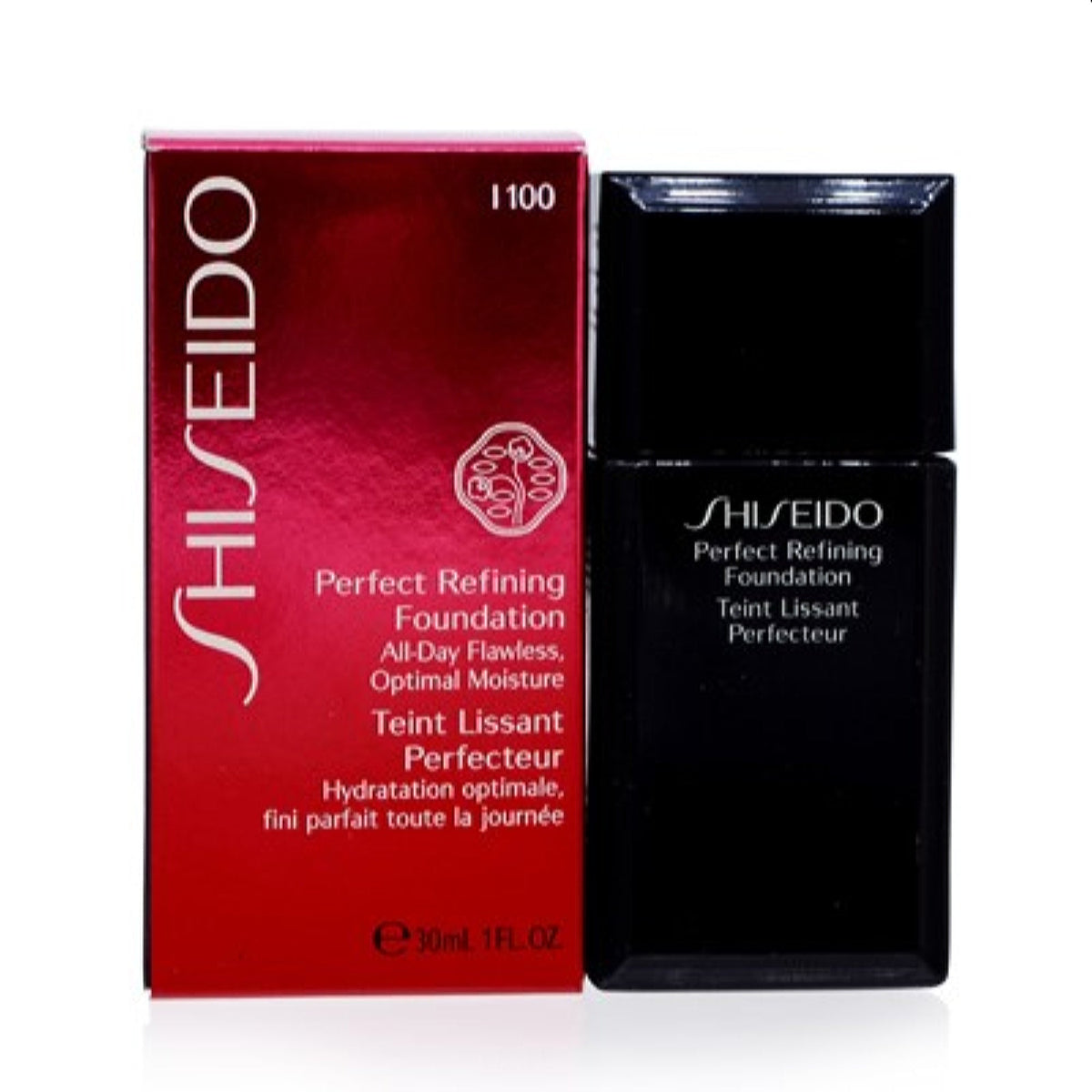 Shiseido Perfect Refining  Foundation (I100) Very Deep Ivory 1.0 Oz (30 Ml)  