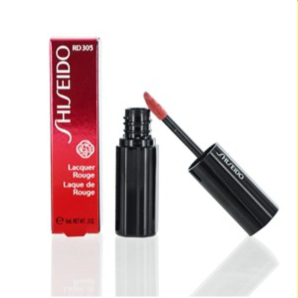 Shiseido Lacquer Rouge Lipstick Liquid (Rd305) 0.2 Oz (6 Ml) 10894