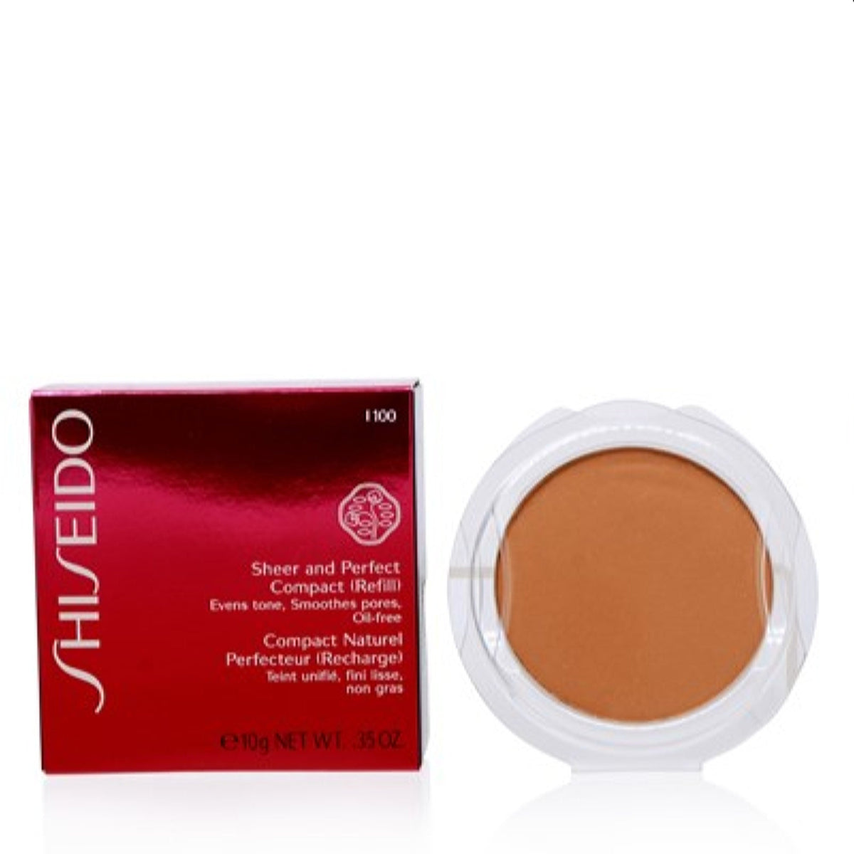 Shiseido Sheer And Perfect Compact Foundation Refill Very Deep Ivory (I100)Sl.Dm 11311
