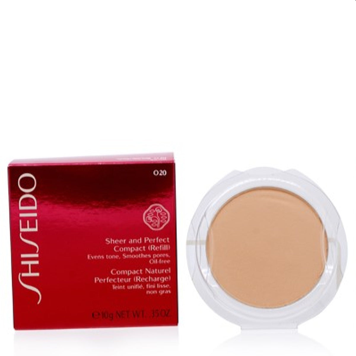 Shiseido Sheer And Perfect Compact Foundation Natural Light Ochre 0.35 Oz   