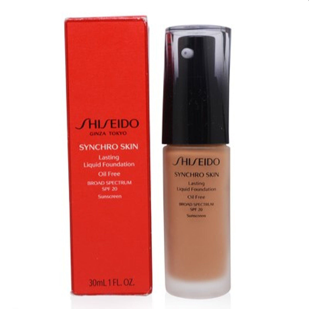 Shiseido Synchro Skin Spf 20 Lasting Liquid Foundation (5)Neutral 1.0 Oz (30 Ml) 13123