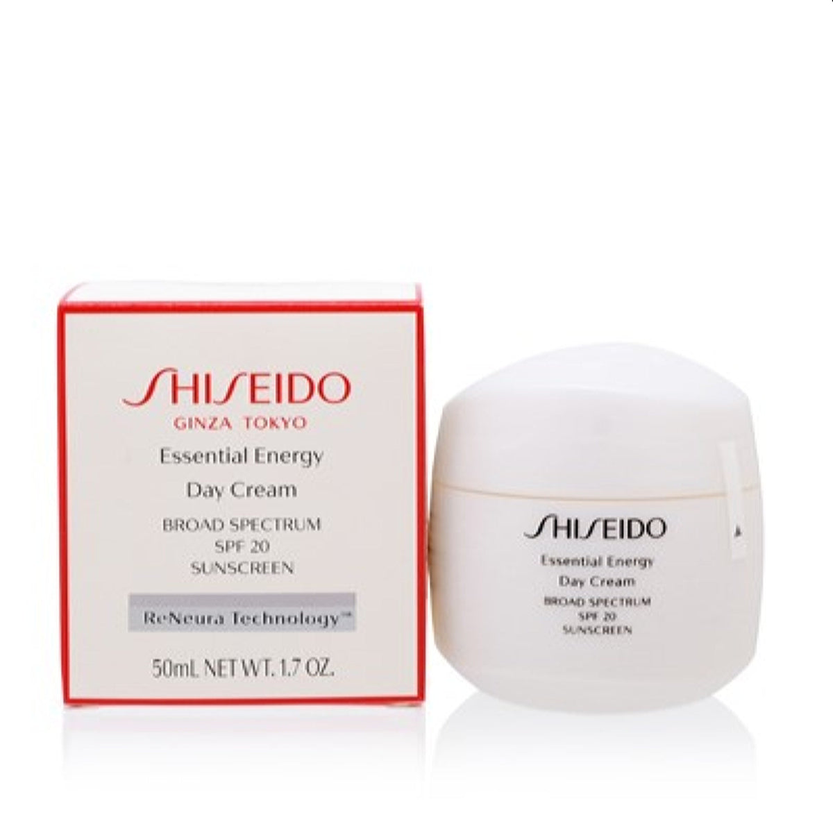 Shiseido Essential Energy Day Cream Spf 20 1.7 Oz (50 Ml) 14323