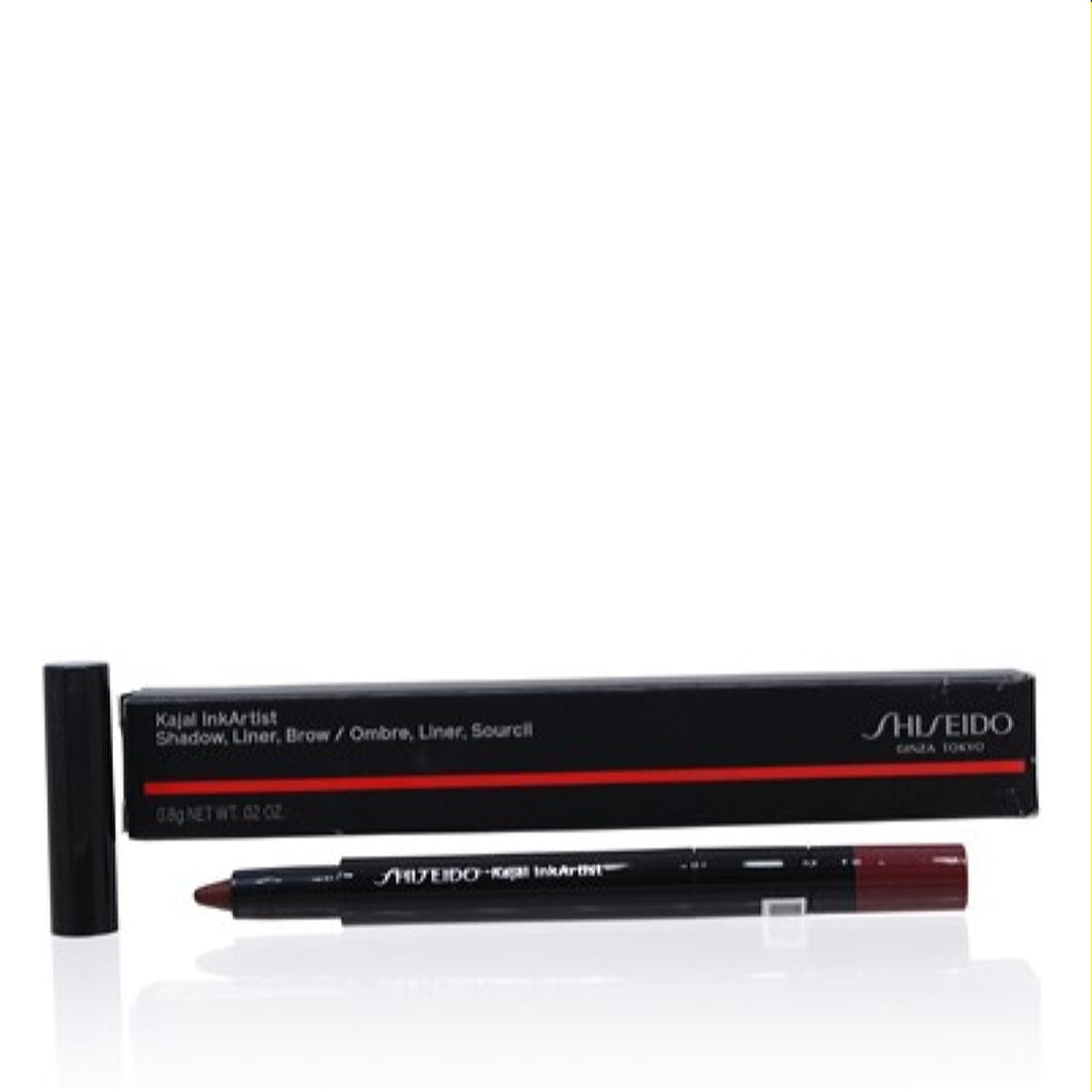 Shiseido Kajal Inkartist - Shadow, Liner, Brow (04 Azuki Red) 0.02 Oz  14725