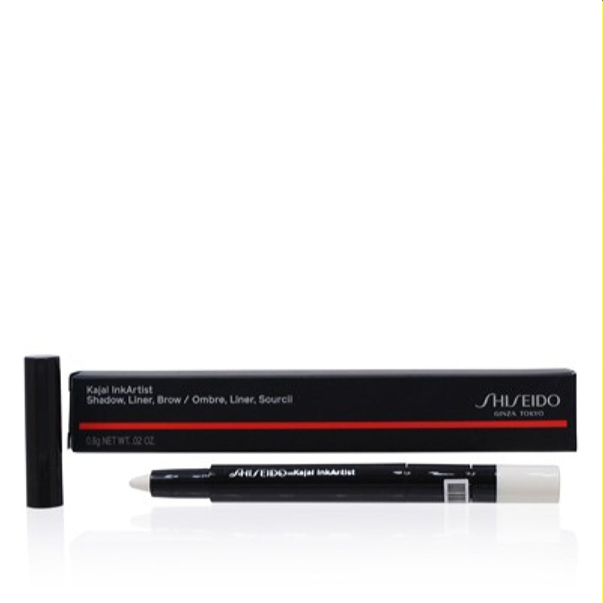 Shiseido Kajal Inkartist - Shadow, Liner, Brow (01 Kabuki White) 0.02 Oz  14731