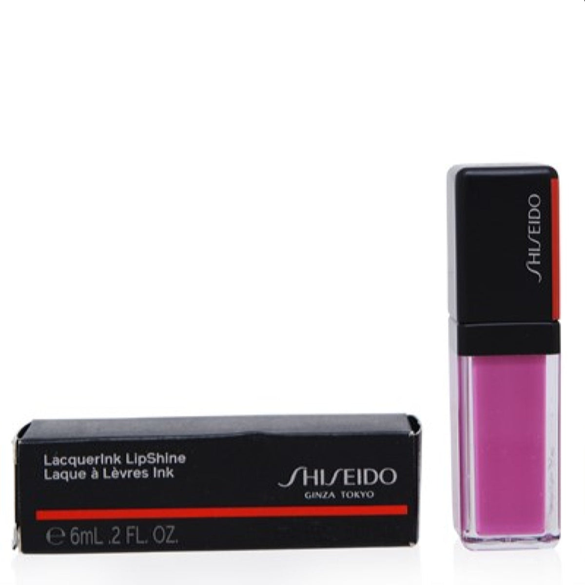 Shiseido Lacqer Ink Lip Shine (301 Lilac Strobe) 0.2 Oz (6 Ml)  14824