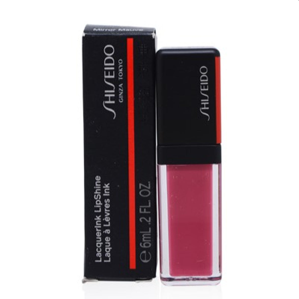 Shiseido Lacqer Ink Lip Shine (303 Mirror Mauve) 0.2 Oz (6 Ml)  14826