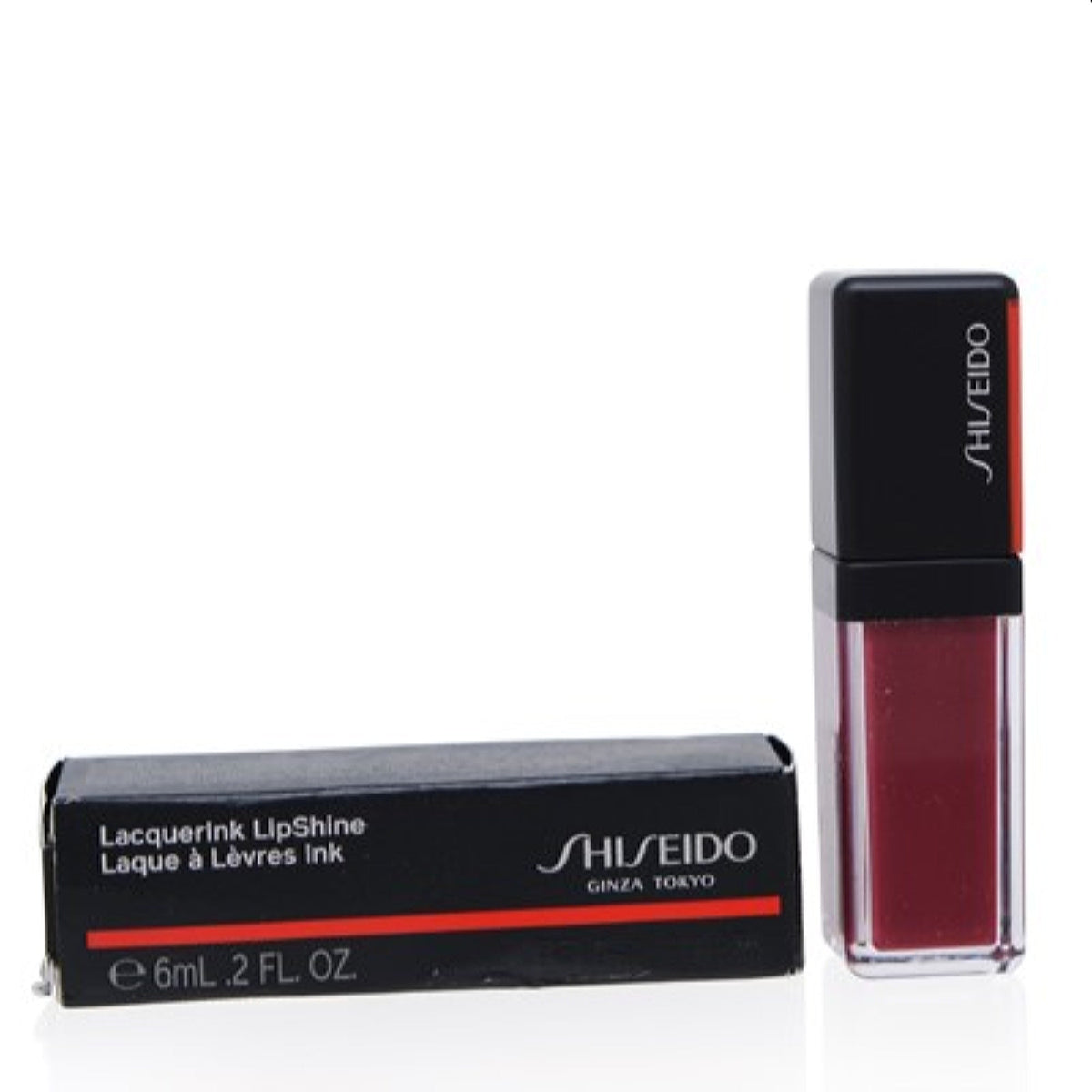 Shiseido Lacqer Ink Lip Shine (308 Patent Plum) 0.2 Oz (6 Ml)  14831