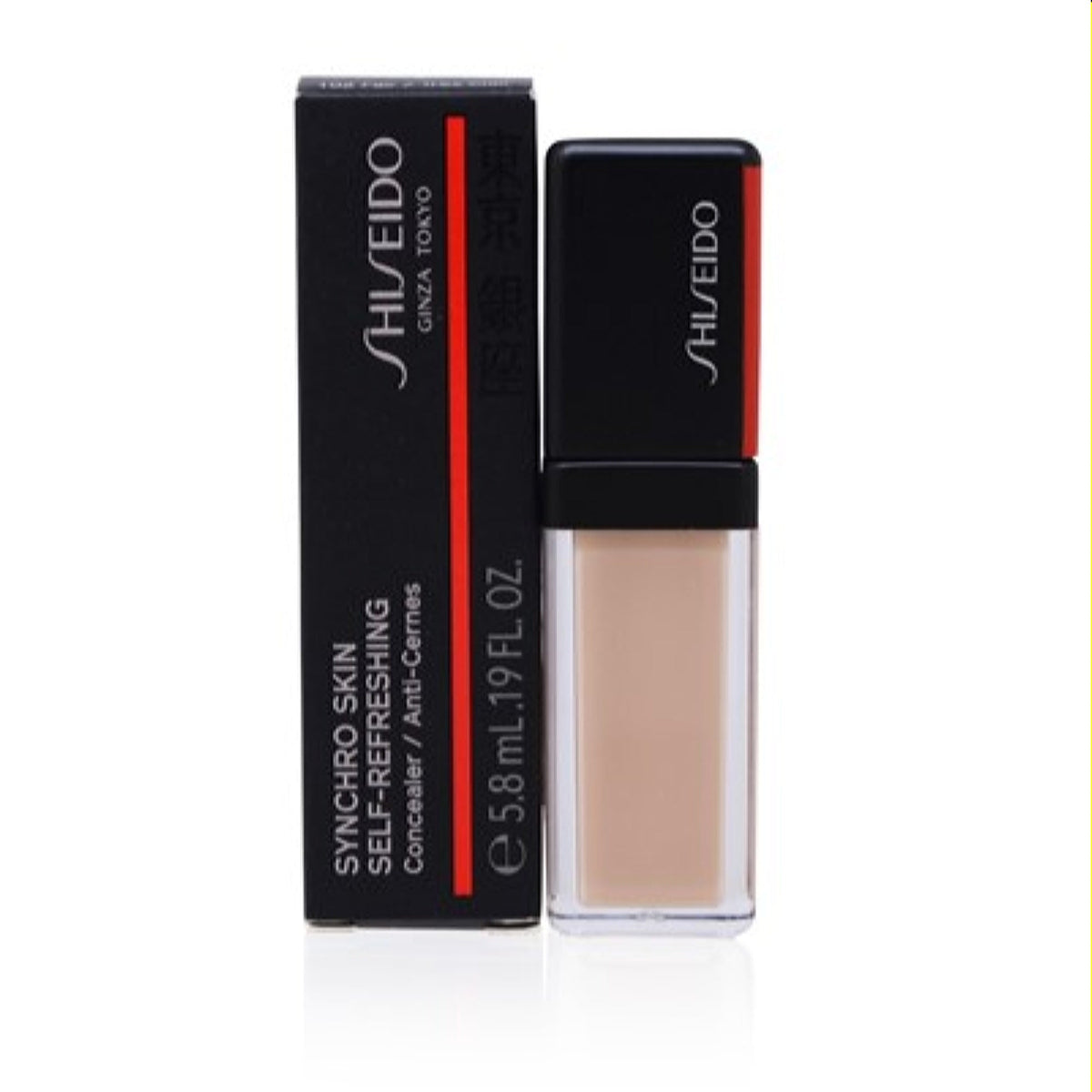Shiseido Synchro Skin Self-Refreshing Concealer (102 Fair) 0.19 Oz (5.8 Ml)  15728
