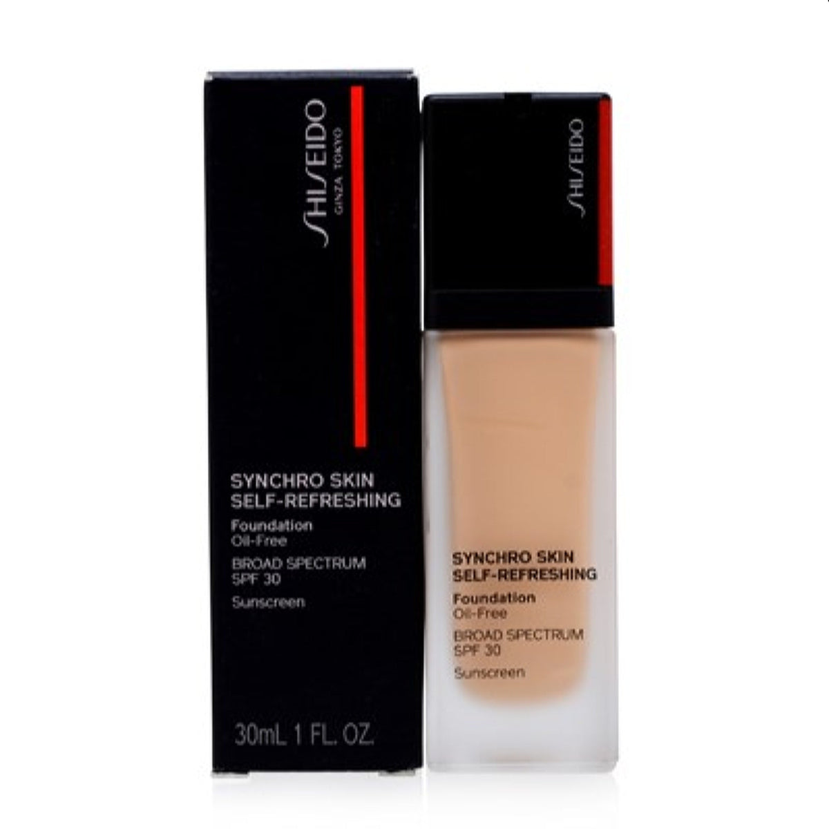 Shiseido Synchro Skin Self -Refreshing Foundation (320) Pine 1.0 Oz (30 Ml)  