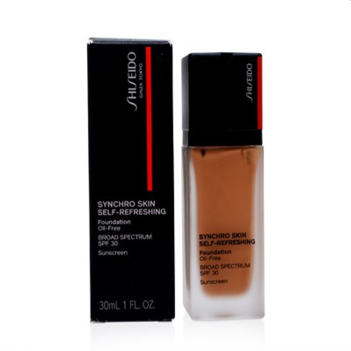 Shiseido Synchro Skin Self -Refreshing Foundation (440) Amber 1.0 Oz (30 Ml)   