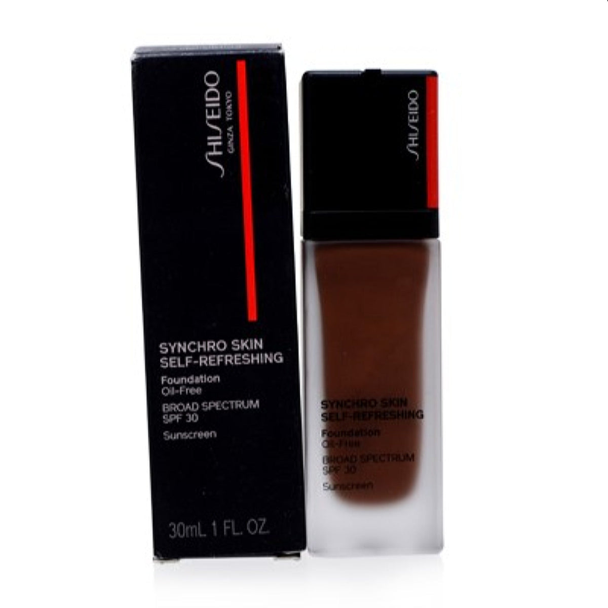 Shiseido Synchro Skin Self -Refreshing Foundation (560) Obsidian 1.0 Oz (30 Ml)   