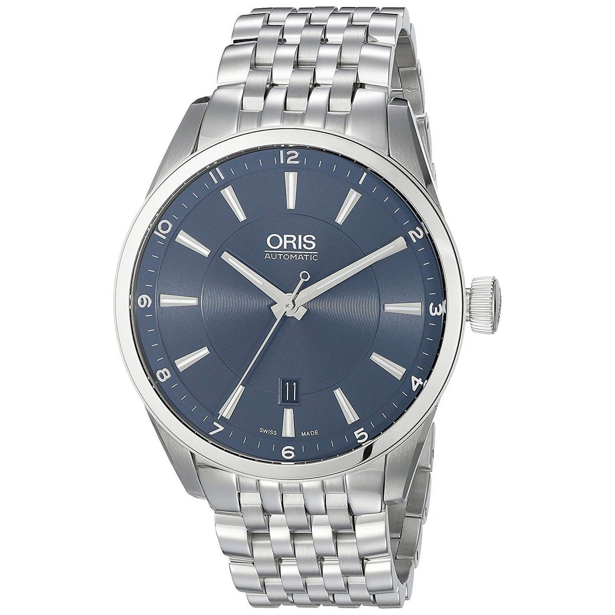 Oris Men&#39;s 73376424035MB Artix Stainless Steel Watch