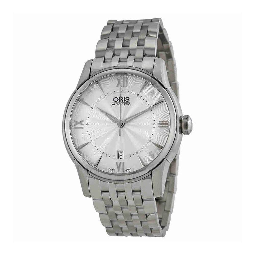 Oris Men&#39;s 73376704071MB Artelier Stainless Steel Watch