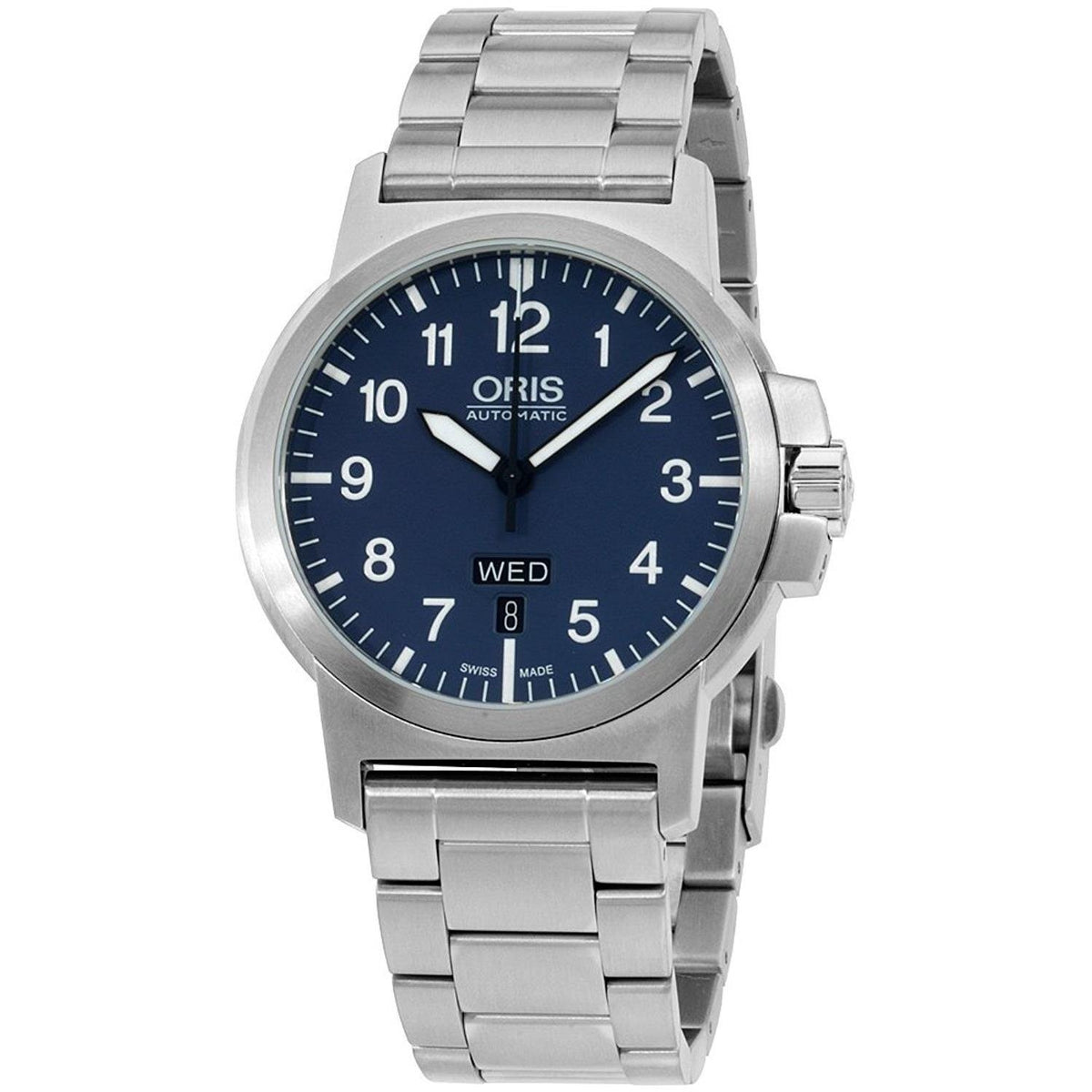 Oris Men&#39;s 73576414165MB BC3 Stainless Steel Watch