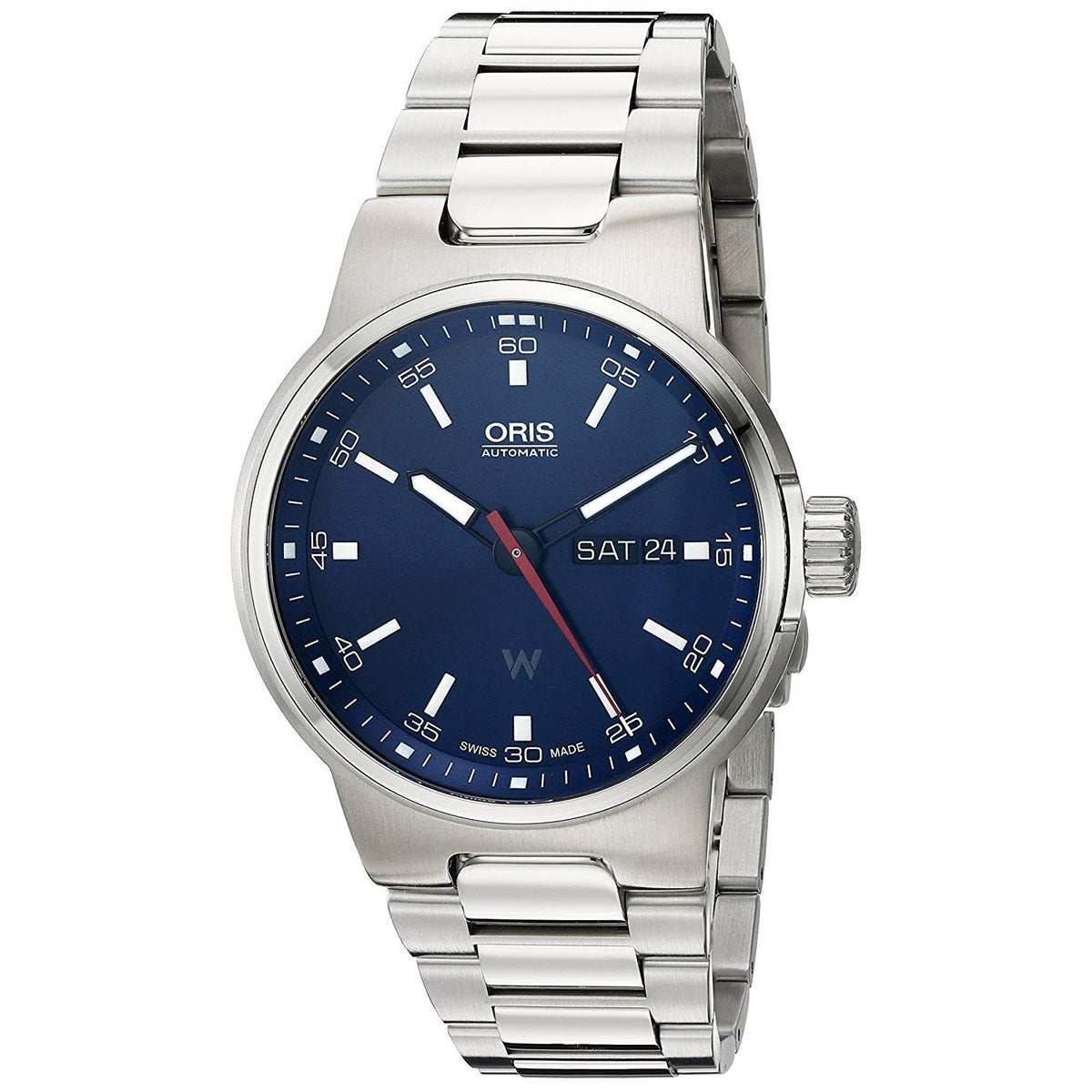 Oris Men&#39;s 73577164155MB Williams F1 Stainless Steel Watch