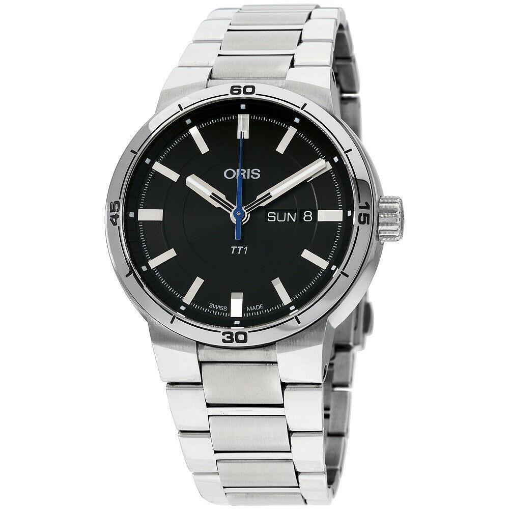 Oris Men&#39;s 73577524154MB Williams Day Date Stainless Steel Watch
