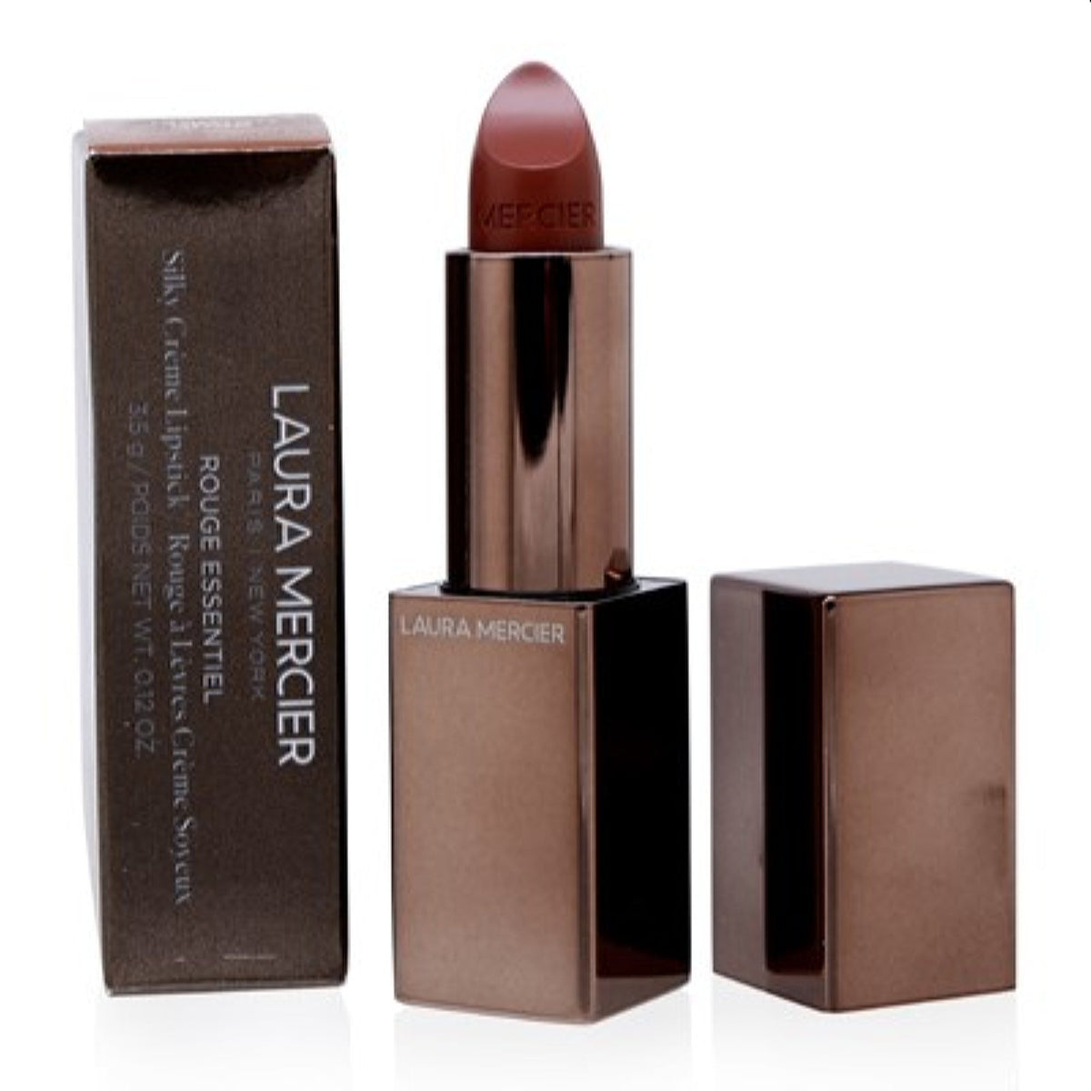 Laura Mercier Rouge Essentiel Cream Lipstick  Brun Naturel 0.12 Oz (3.6 Ml)  