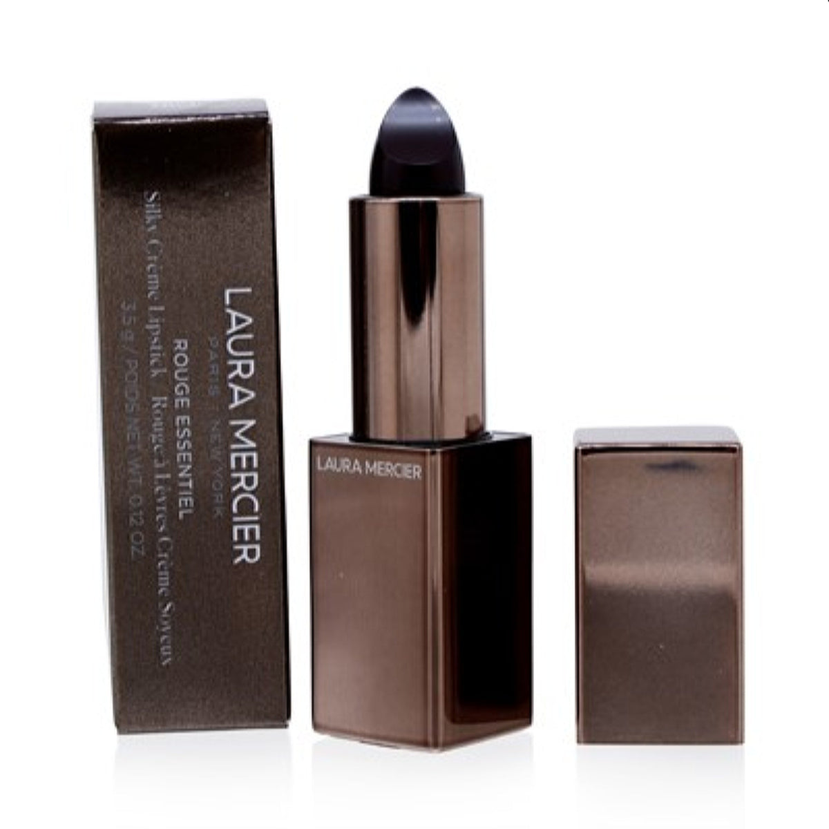 Laura Mercier Rouge Essentiel Cream Lipstick  Plum Moire 0.12 Oz (3.6 Ml)   